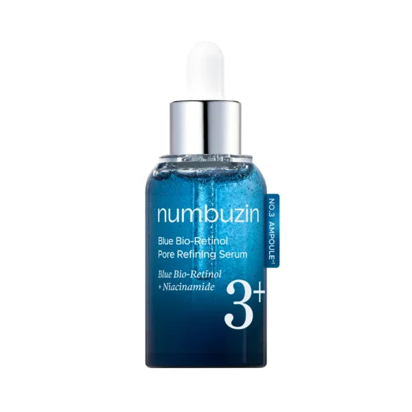 Numbuzin – No.3 Blue Bio-Retinol Pore Refining Serum – 30ml