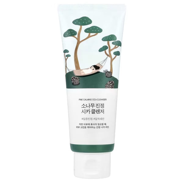 Round Lab – Pine Calming Cica Cleanser, Renewal, 150ml