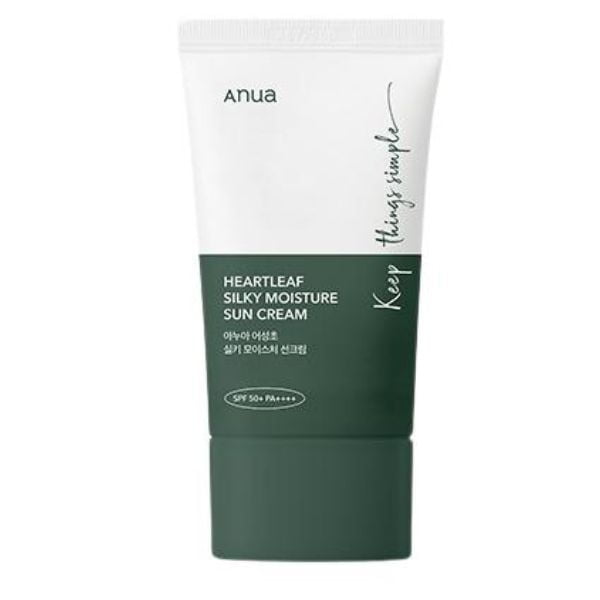 Anua – Heartleaf Silky Moisture Sun Cream SPF50+ PA++++, 50ml