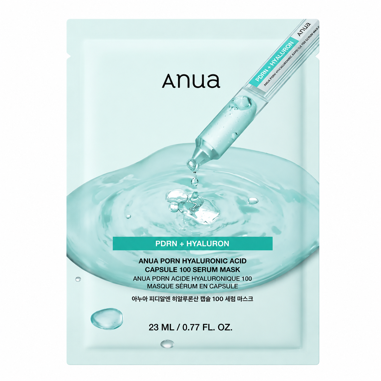 Anua – PDRN Hyaluronic Acid Capsule 100 Serum Mask, 23ml