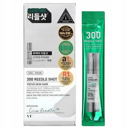 VT Cosmetics – Reedle Shot 300, Stick Pouch, (2ml*10ea)