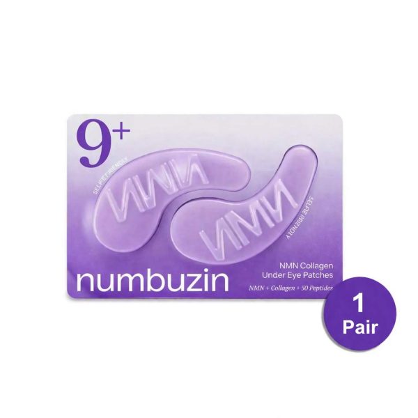 Numbuzin – No.9 NAD+ Collagen Under Eye Patches, 1 pair
