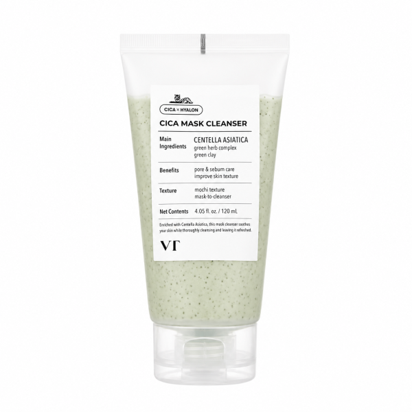 VT Cosmetics – Cica Mask Cleanser, 120ml