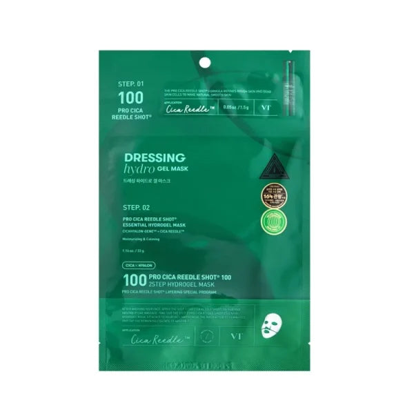 VT Cosmetics – Pro Cica Reedle Shot 100 2-Step Hydrogel Mask, 1pcs