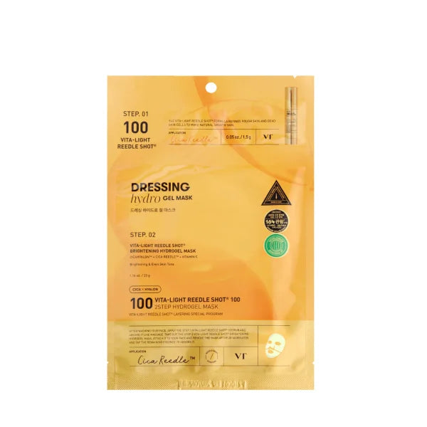 VT Cosmetics – Vita-Light Reedle Shot 100 2 Step Mask – 1.5g + 33 g