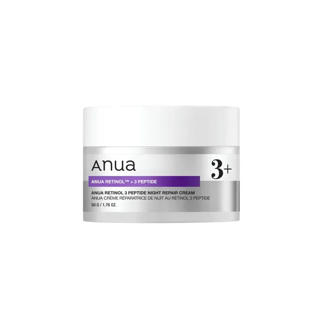 Anua – Retinol 3 Peptide Night Repair Cream – 50g