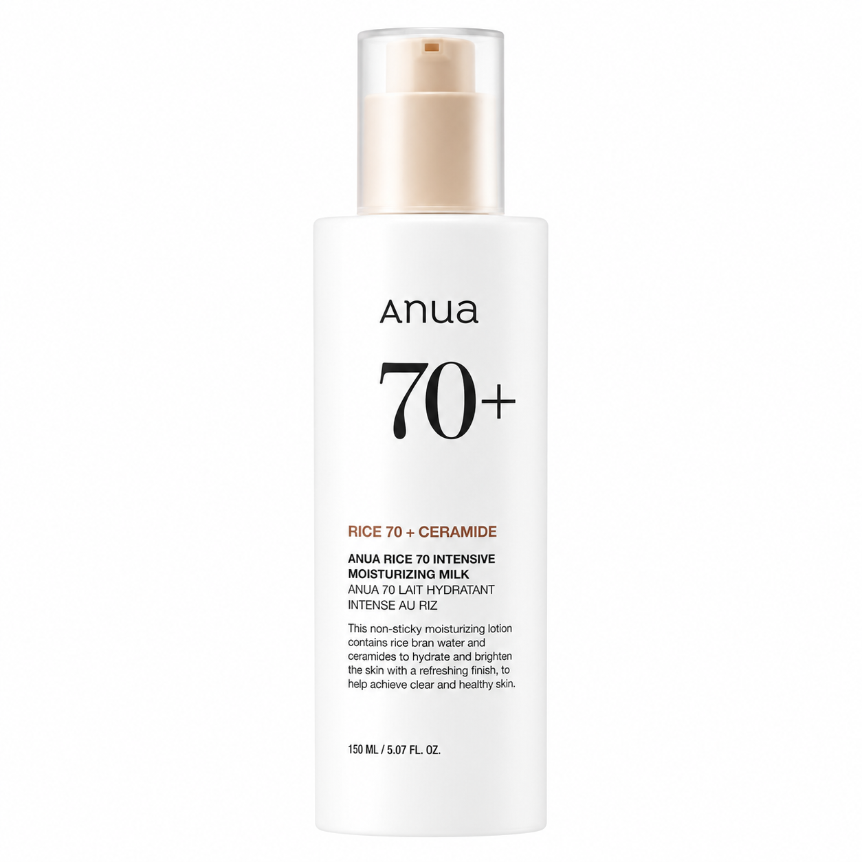 Anua – Rice 70 Intensive Moisturizing Milk, 150ml