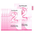 Numbuzin – No.2 Rose PDRN Collagen Plumping Sheet Mask, 1 Box, 33ml x 5ea