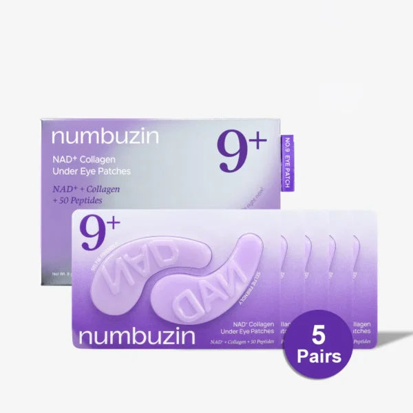 Numbuzin – No.9 NAD+ Eye Patches, 5 pairs