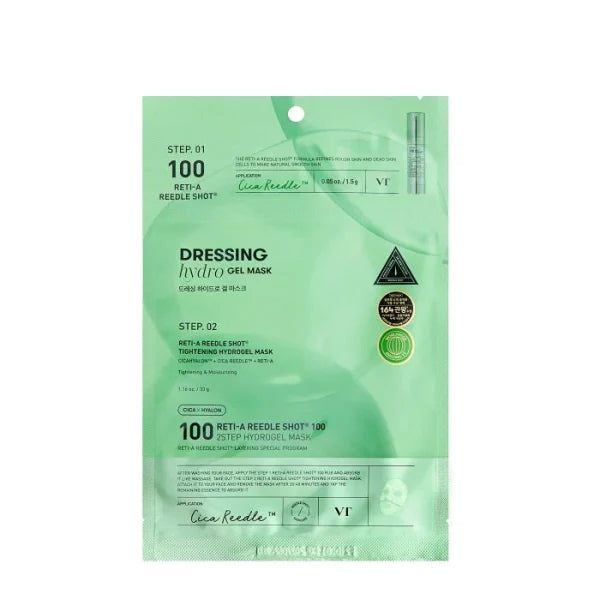 VT Cosmetics – Reti-A Reedle Shot 100 2-Step Hydrogel Mask