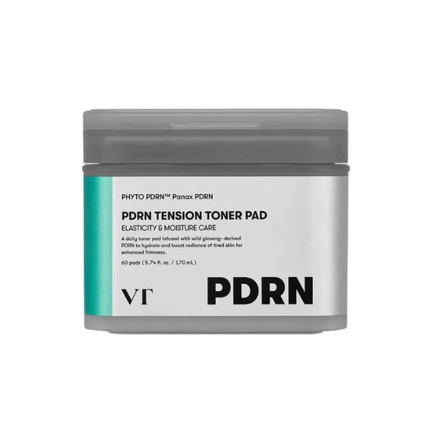 VT Cosmetics – PDRN Tension Toner Pad, 170ml, 60pads